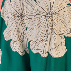 Floral Printed Straight Kurta With Trousers
