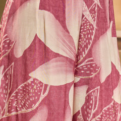 Floral Printed Top With Trouser Co-Ords Set