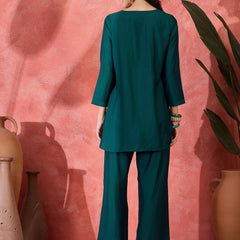 Patch Work Tunic and Trouser Co-Ords Set