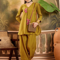 Patch Work Tunic and Trouser Co-Ords Set