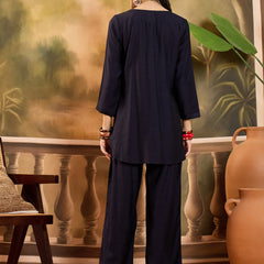 Patch Work Tunic and Trouser Co-Ords Set
