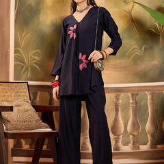 Patch Work Tunic and Trouser Co-Ords Set