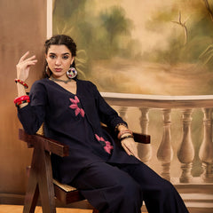 Patch Work Tunic and Trouser Co-Ords Set