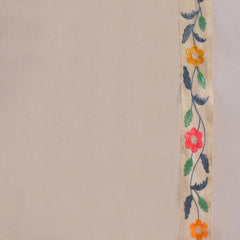 Pure Cotton Shoulder Straps Straight Kurta With Trousers & Dupatta