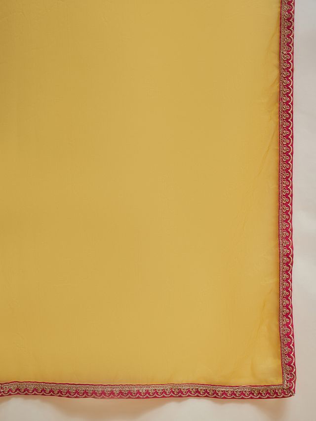 Floral Embroidered Straighte Kurta With Trouser & Dupatta  Kurta Set