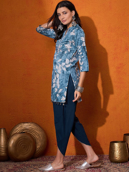 Printed Tunic With Trouser  Co-Ords