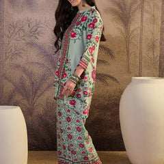 Floral Printed Cotton  Lining in Kurta With Pant Co-Ords