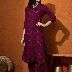 Women Straight Kurta With Trouser