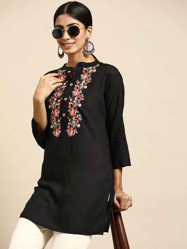 Floral Yoke Design Kurti