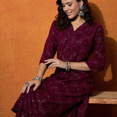 Women Straight Kurta With Trouser
