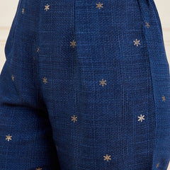 Ethnic Motifs Printed V-Neck Straight Kurta With Trouser