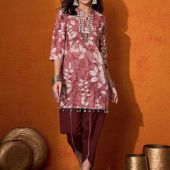 Printed Tunic With Trouser  Co-Ords