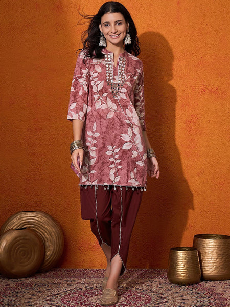 Printed Tunic With Trouser  Co-Ords