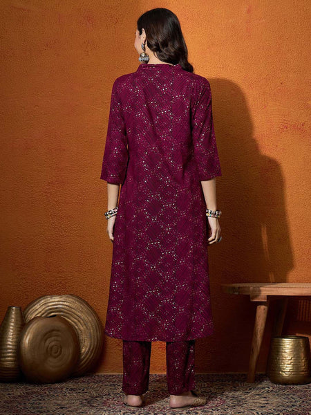 Women Straight Kurta With Trouser