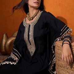 Embroidered Kurta With Trouser