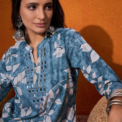 Printed Tunic With Trouser  Co-Ords