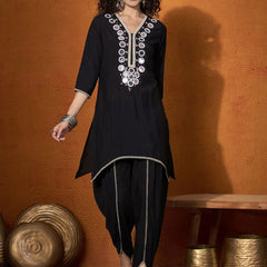 Embroidered Tunic With Trouser  Co-Ords