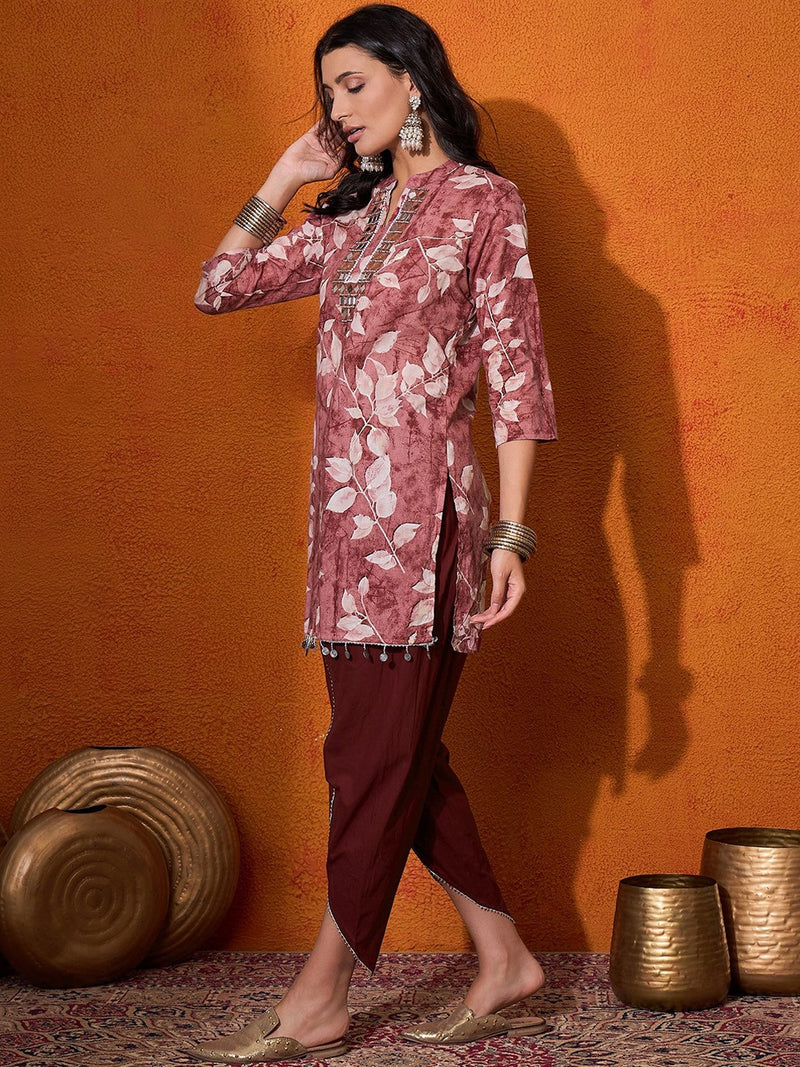 Printed Tunic With Trouser  Co-Ords