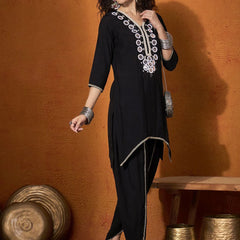 Embroidered Tunic With Trouser  Co-Ords