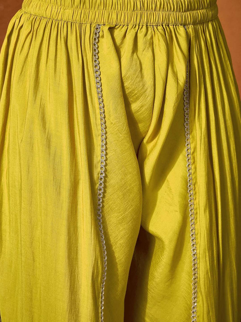 Embroidered Tunic With Trouser  Co-Ords